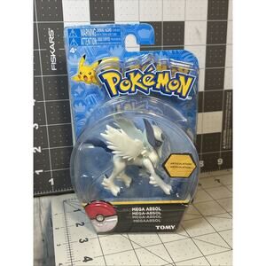 Mega Absol Pokemon Tomy Articulated 3” Action Figure Nintendo 2016 NIP. On Card